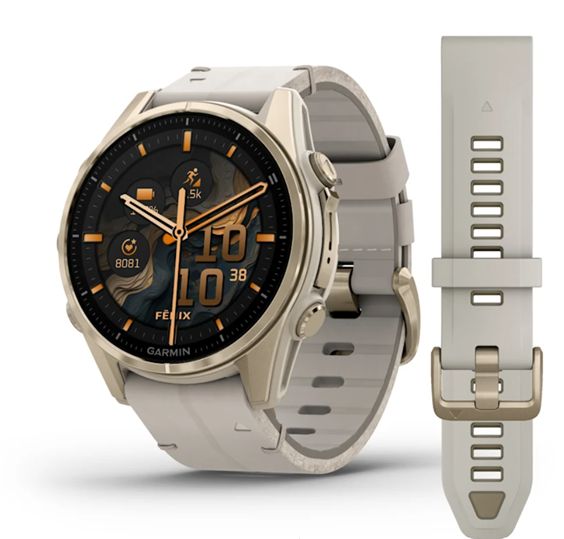 Smartwatch Garmin Donna fēnix® 8 - 43 mm, AMOLED in Policarbonato 010-02903-40 - 010-02903-40